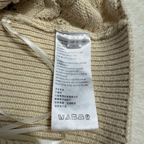 Free People Cream Knit Sweater - Picture 5 of 6